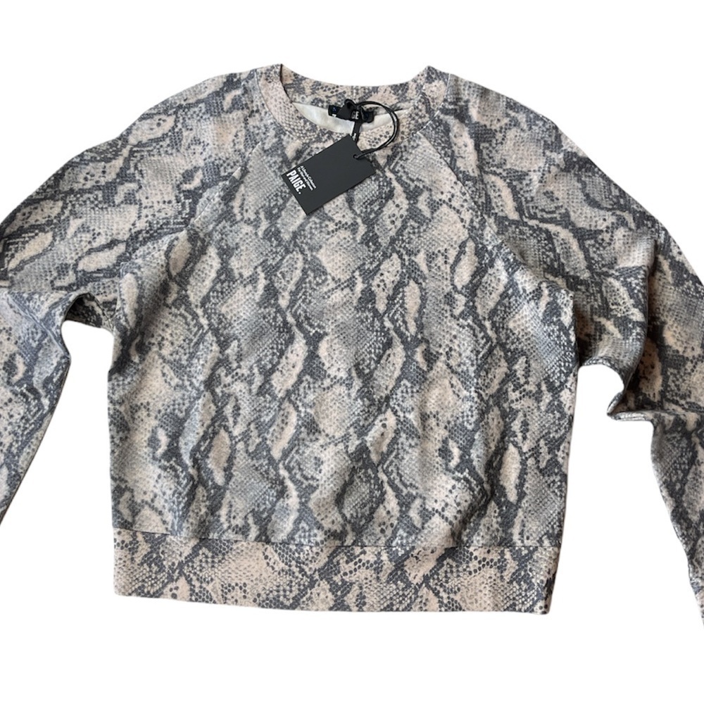 PAIGE PYTHON DAYTONA SWEATSHIRT - NWT!
